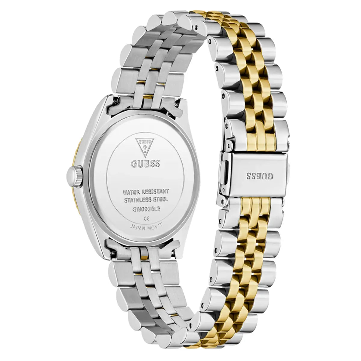 GUESS Gd Jaden Quartz Green Dial Analog Women's Watch GW0936L3