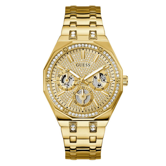 GUESS Kryptonite Champagne Dial Multi-Function Men's Watch GW0960G2