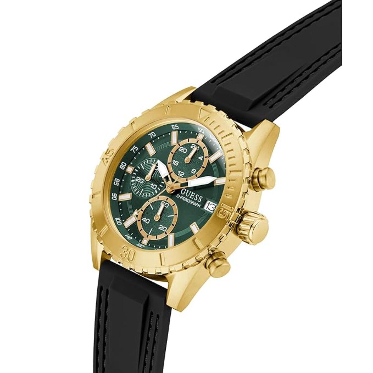 GUESS Gs Defender Green Dial Analog Chronograph Men's Watch GW0967G2