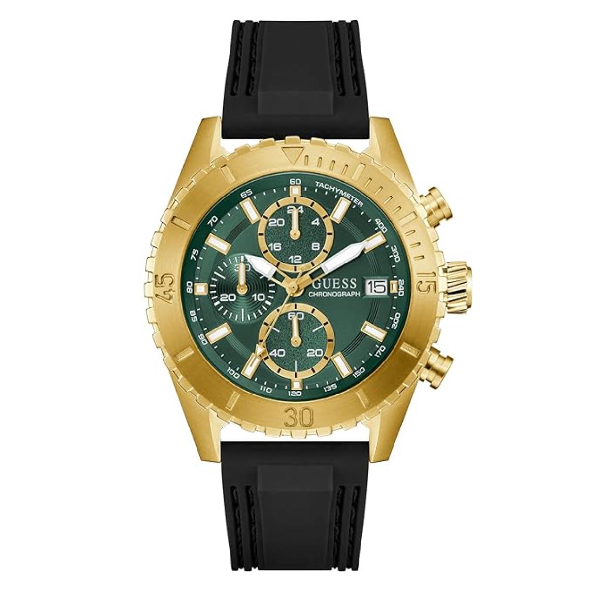 GUESS Gs Defender Green Dial Analog Chronograph Men's Watch GW0967G2