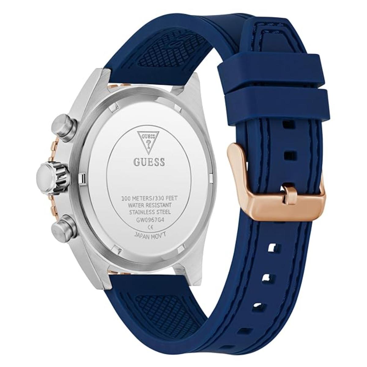 GUESS Gs Defender Quartz Blue Dial Analog Men's Watch GW0967G4