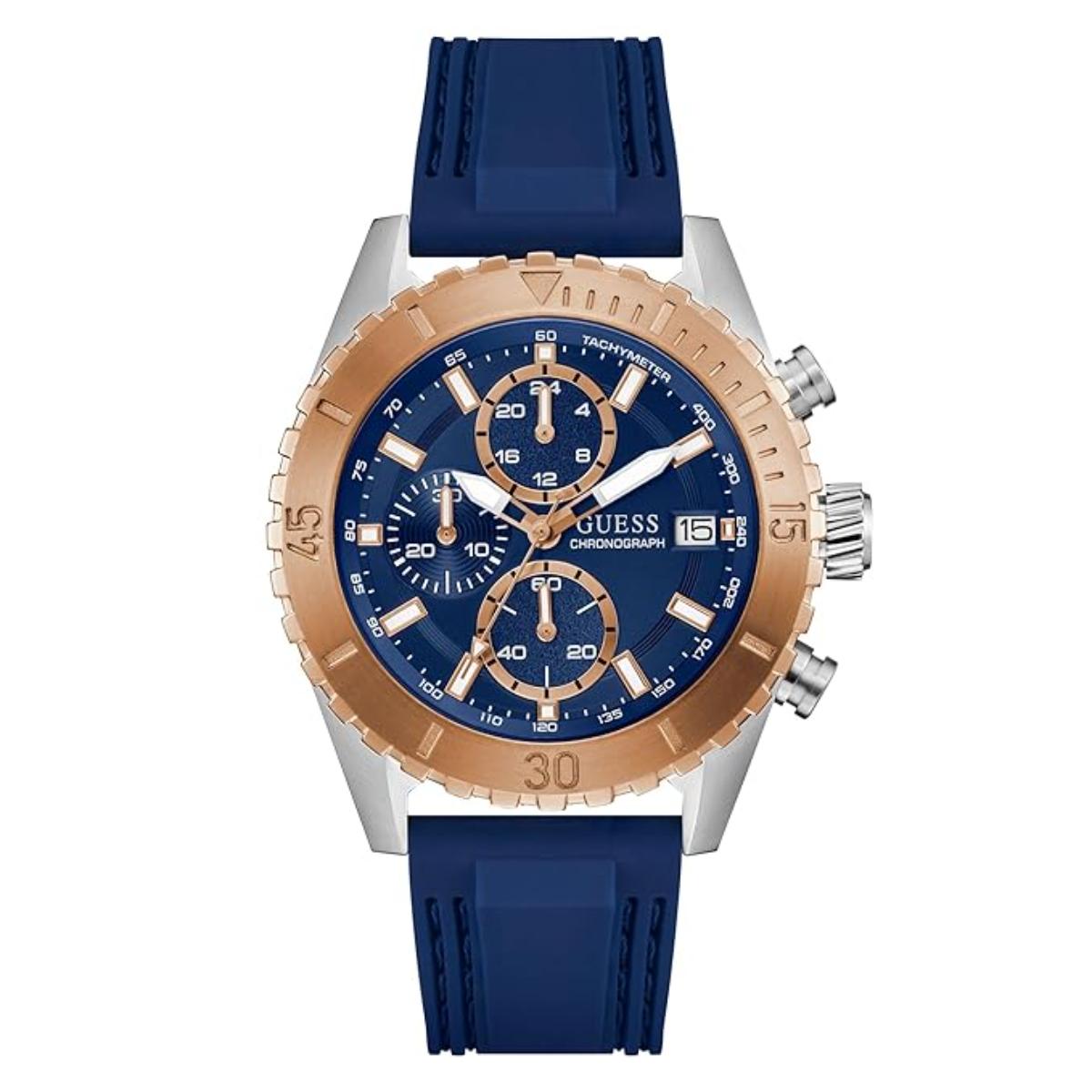GUESS Gs Defender Quartz Blue Dial Analog Men's Watch GW0967G4