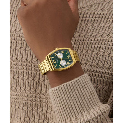 Guess Dress Quartz Green Dial Multi-Function Men's Watch GW0975G2