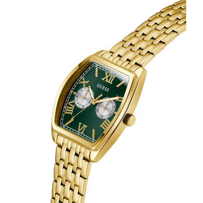 Guess Dress Quartz Green Dial Multi-Function Men's Watch GW0975G2