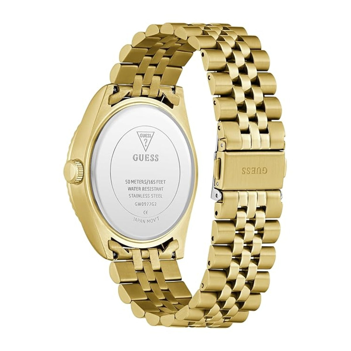 GUESS Gd Jaden Quartz Champagne Dial Analog Men's Watch GW0977G2