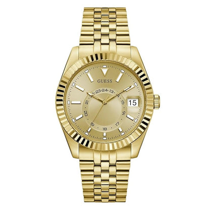GUESS Gd Jaden Quartz Champagne Dial Analog Men's Watch GW0977G2