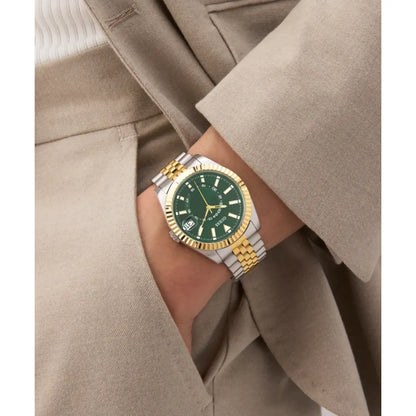 GUESS Gd Jaden Quartz Green Dial Analog Men's Watch GW0977G4