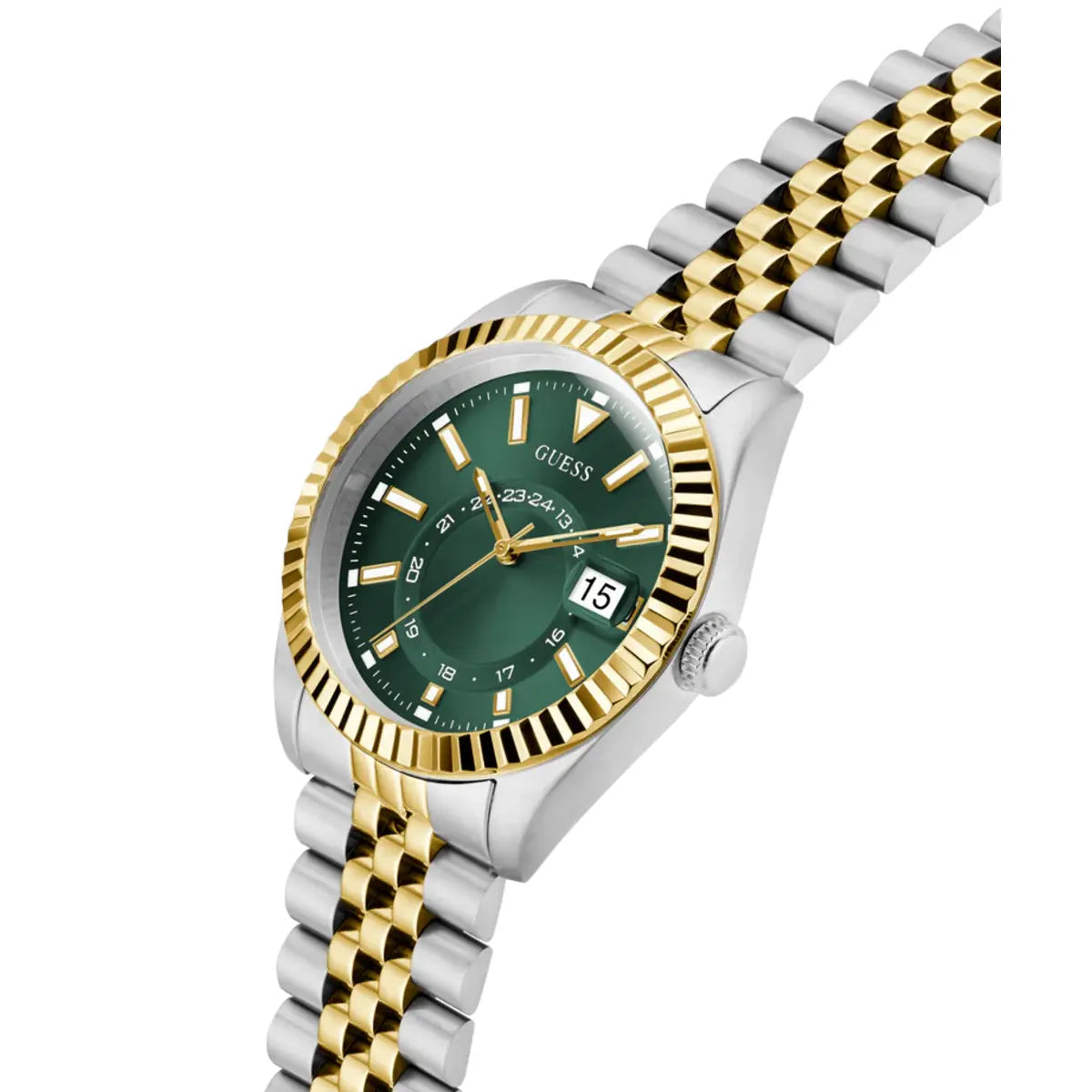 GUESS Gd Jaden Quartz Green Dial Analog Men's Watch GW0977G4