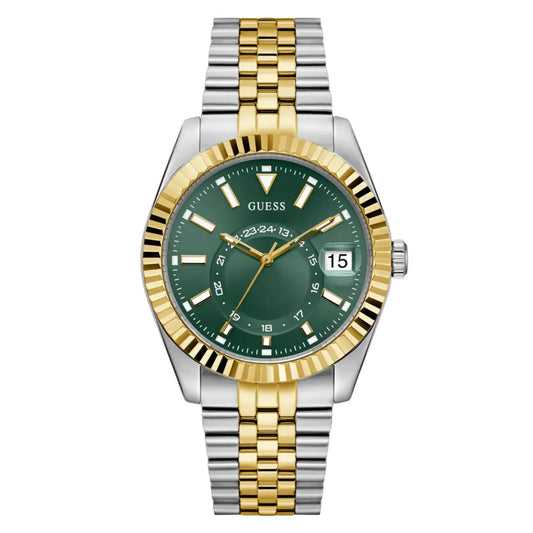 GUESS Gd Jaden Quartz Green Dial Analog Men's Watch GW0977G4