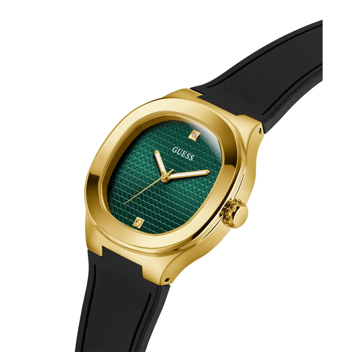 GUESS Gd Headline Quartz Green Dial Analog Men's Watch GW1005G2