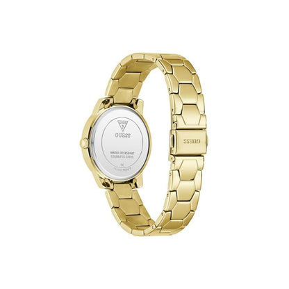 GUESS Quartz Green Dial Analog Stainless Steel Women's Watch GW1028L2