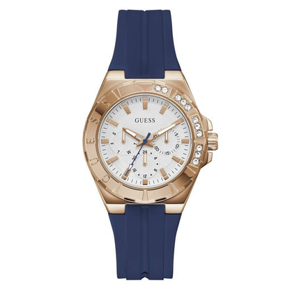 GUESS Quartz White Dial Multi-function Women's Watch GW1034L4