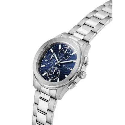 GUESS Quartz Blue Dial Analog Chronograph Men's Watch GW1048G7