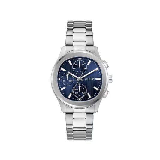 GUESS Quartz Blue Dial Analog Chronograph Men's Watch GW1048G7