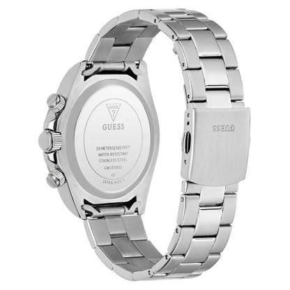 GUESS Quartz Blue Dial Chronograph Stainless Steel Men's Watch GW1058G1