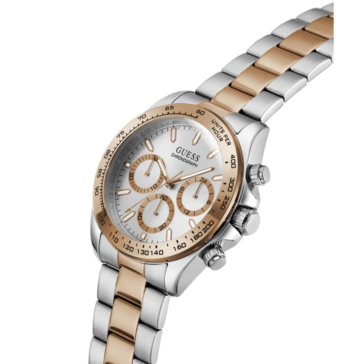 GUESS Gs Arthur Silver Dial Analog Stainless Steel Men's Watch GW1058G6