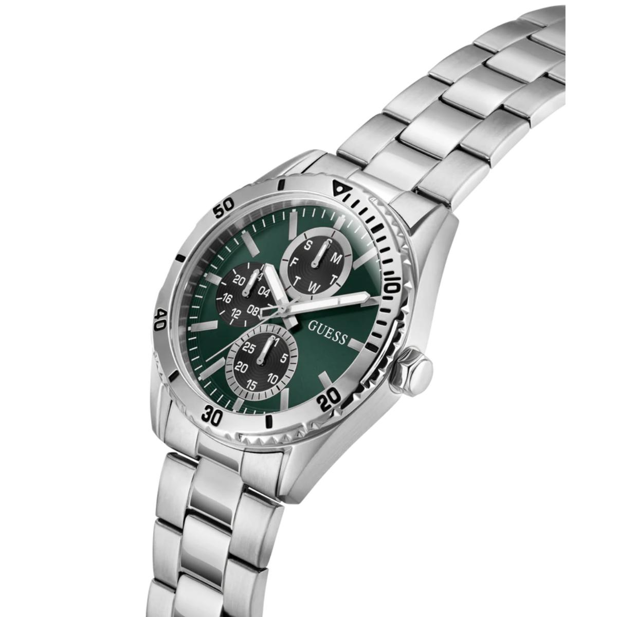 GUESS Gs Velocity Quartz Green Dial Analog Men's Watch GW1061G1