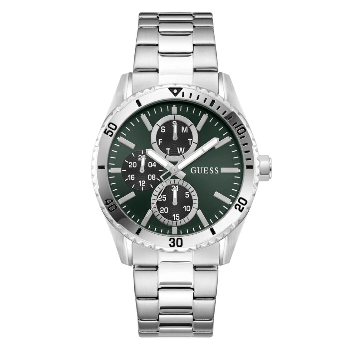 GUESS Gs Velocity Quartz Green Dial Analog Men's Watch GW1061G1