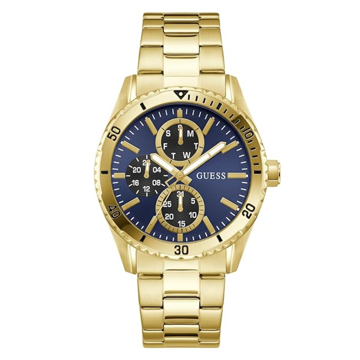 GUESS Gs Velocity Quartz Blue Dial Analog Men's Watch GW1061G2