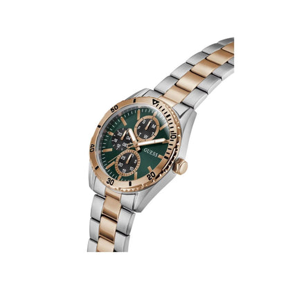 GUESS Quartz Green Dial Analog Chronograph Men's Watch GW1061G6