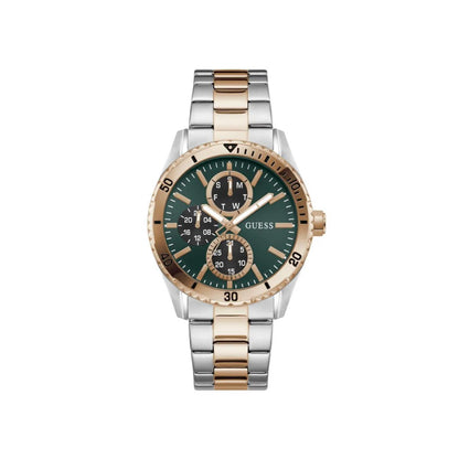 GUESS Quartz Green Dial Analog Chronograph Men's Watch GW1061G6