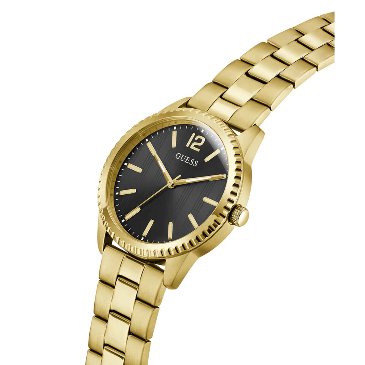 GUESS Gs Chip Quartz Black Dial Analog Men's Watch GW1062G2