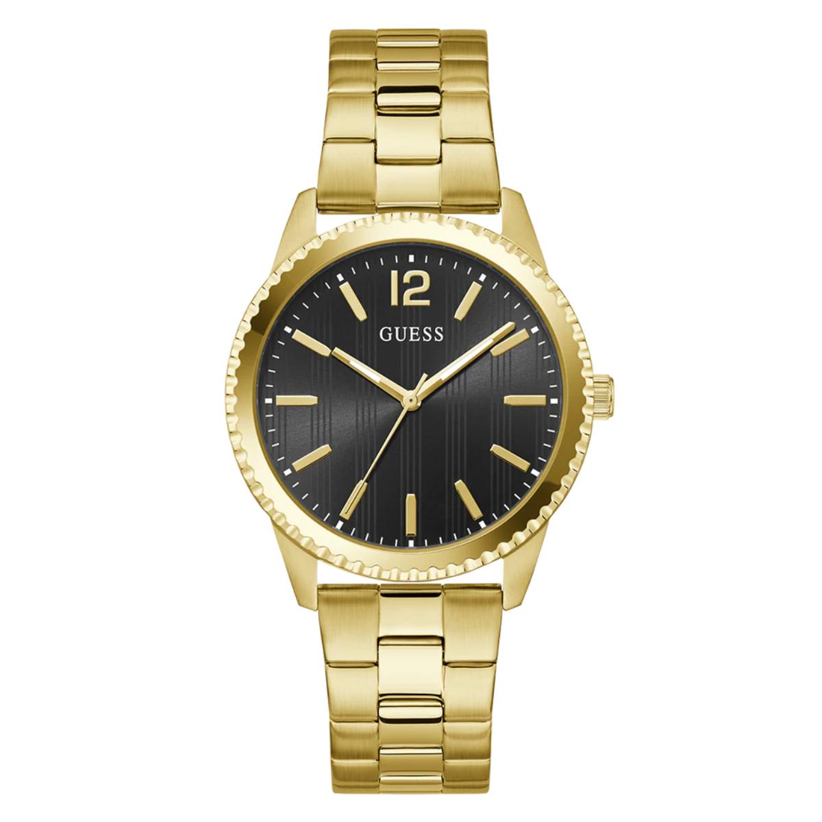 GUESS Gs Chip Quartz Black Dial Analog Men's Watch GW1062G2