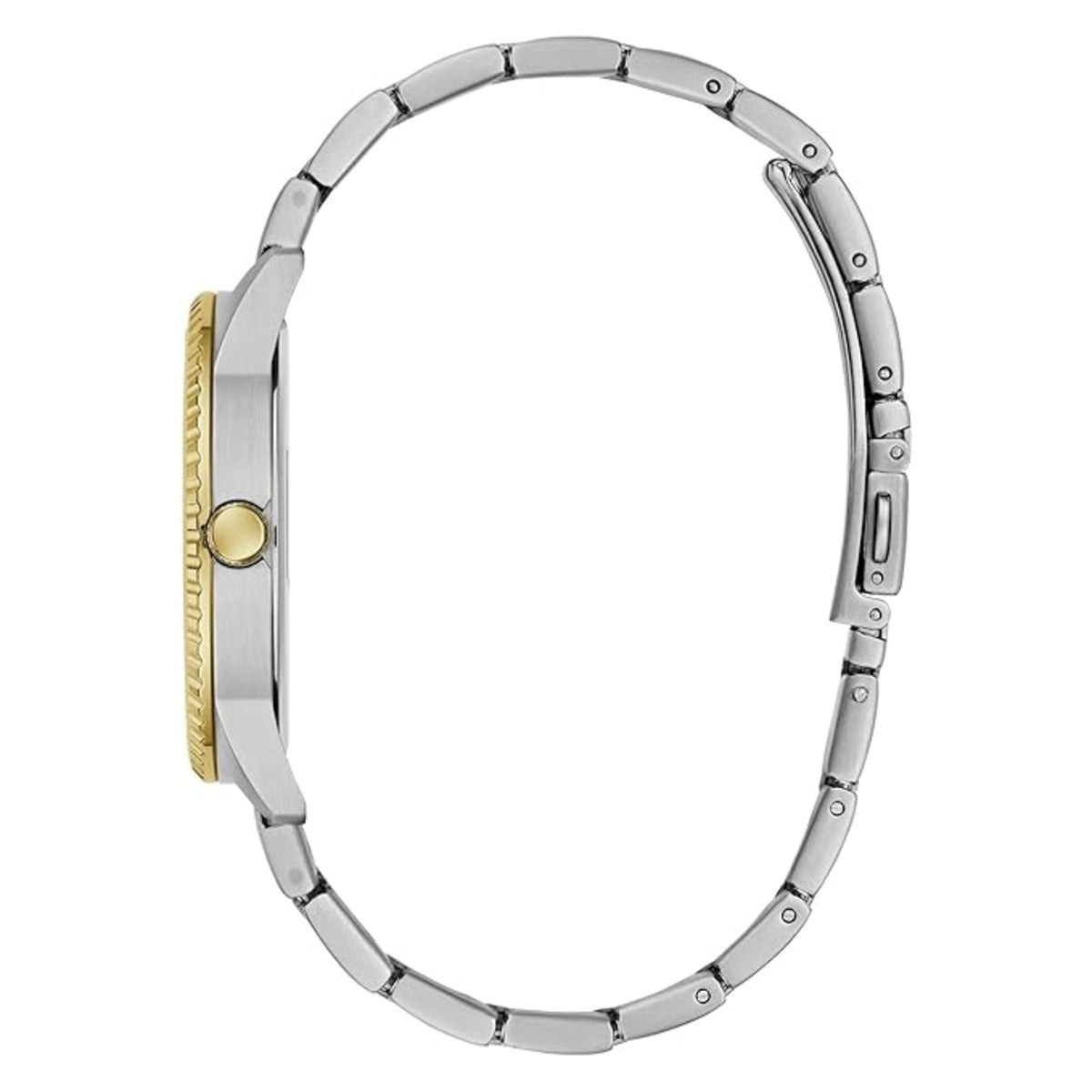 GUESS Gs Chip Quartz Champagne Dial Analog Men's Watch GW1062G4