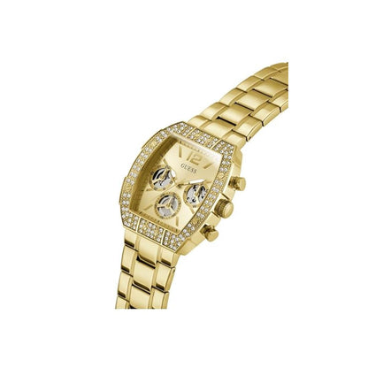 GUESS Quartz Gold Dial Analog Chronograph Men's Watch GW1068G2