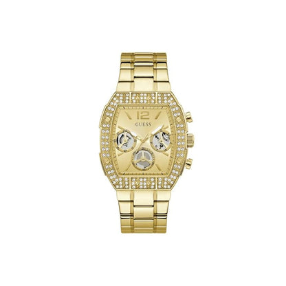 GUESS Quartz Gold Dial Analog Chronograph Men's Watch GW1068G2