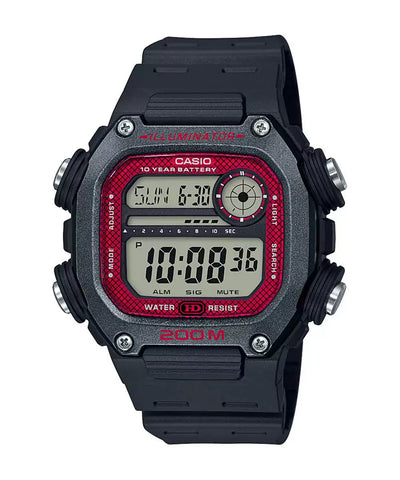 Casio YOUTH DW-291H-1BVDF - I117 Black Digital - Unisex Watch - Buy Now at Sai Creations Watches