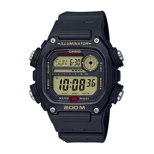 Casio YOUTH DW-291H-9AVDF - I118 Black Digital - Unisex Watch