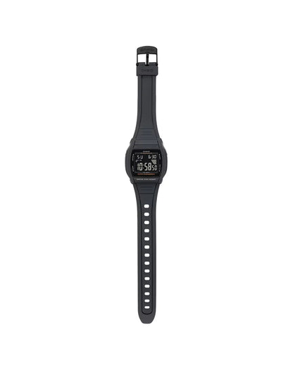 Casio YOUTH W-201-1BVDF I126 Resin Digital Black Dial Unisex Watch