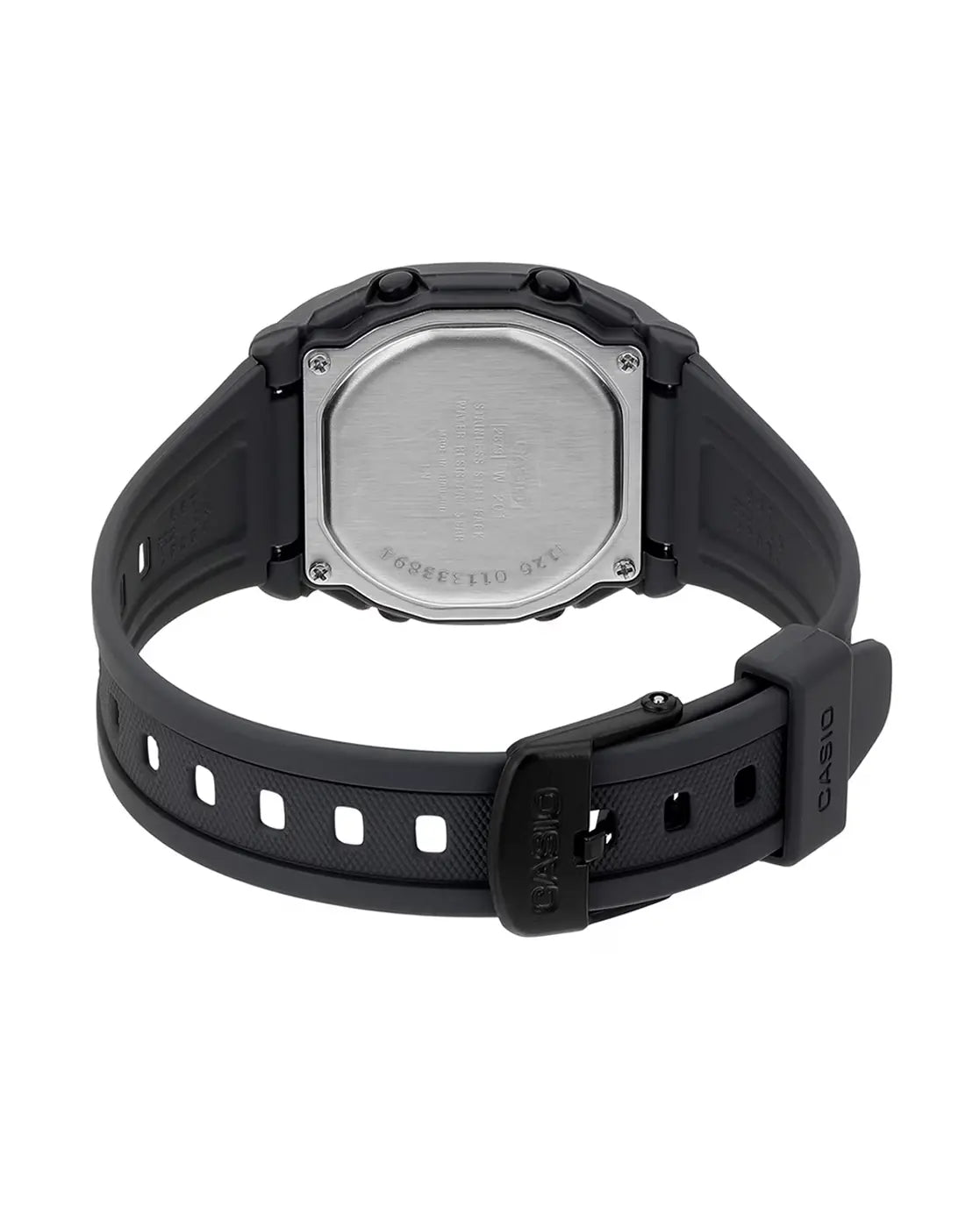 Casio YOUTH W-201-1BVDF I126 Resin Digital Black Dial Unisex Watch