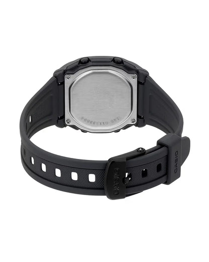 Casio YOUTH W-201-1BVDF I126 Resin Digital Black Dial Unisex Watch