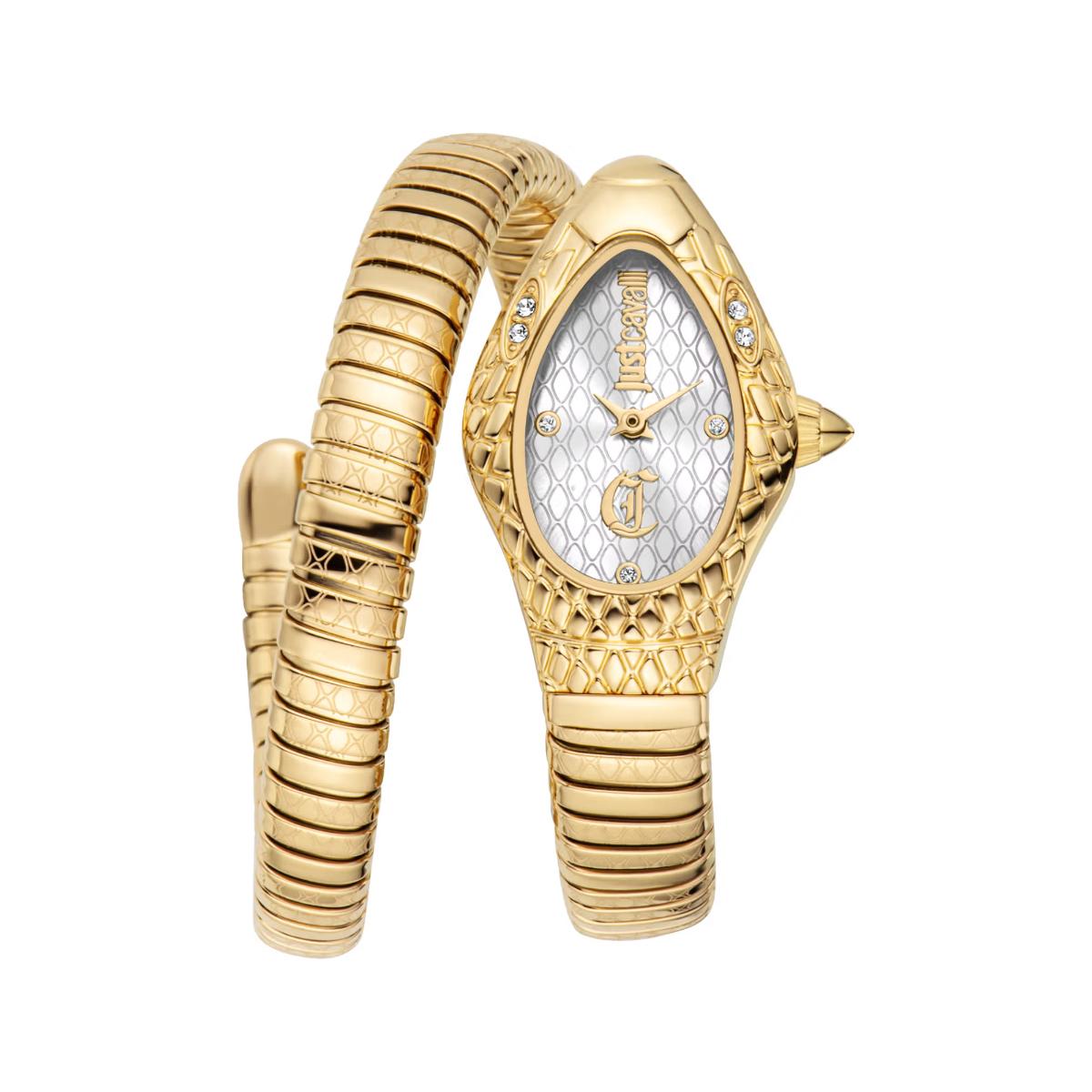 Just Cavalli Vetra Silver Dial Analog Watch For Women's JC1L373M1025