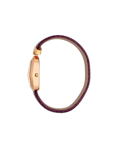 JUST CAVALLI  Diversa Snake Rose Gold Dial Analogue Watch for Women - JC1L321L0045