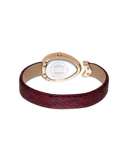 JUST CAVALLI  Diversa Snake Rose Gold Dial Analogue Watch for Women - JC1L321L0045