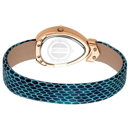 JUST CAVALLI  Diversa Snake Blue Dial  Analogue Watch for Women -JC1L321L0055