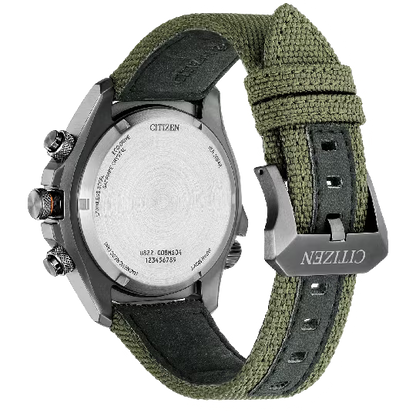 Citizen Promaster Land U822 Black Dial Digital and Analog Men's Watch - JV1005-02W