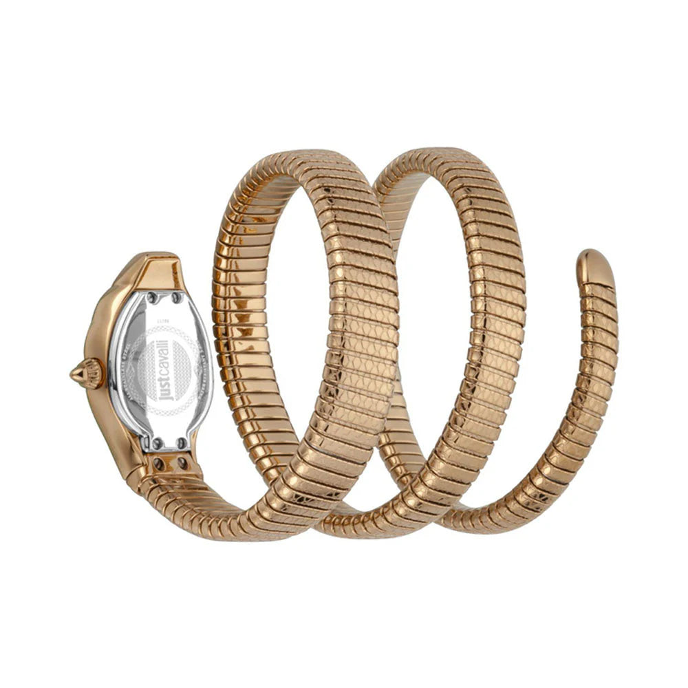 JC1L168M0055 Just Cavalli Glam Snake Watch for Women