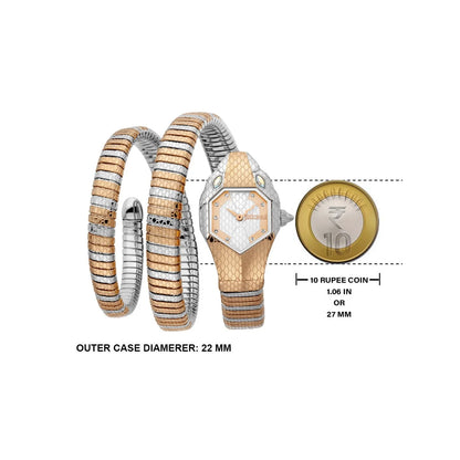 JC1L168M0085 JUST CAVALLI Glam Snake Analog Women Watch