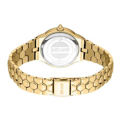 JC1L277M0025 JUST CAVALLI Stilo Silver Dial Analog Women Watch