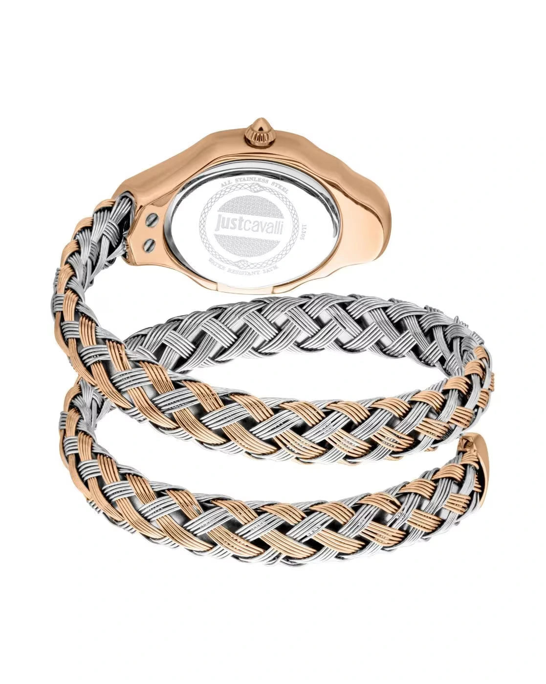 JC1L305M0065 JUST CAVALLI  Twined Analog Watch for Women