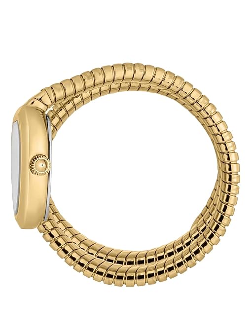 JC1L349M0015 Just Cavalli Silver Dial Snake Analog Women Watch