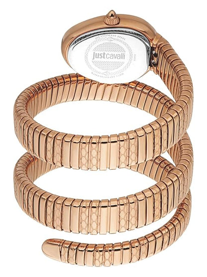 JC1L349M0045 Just Cavalli Silver Dial Analogue Women Watch