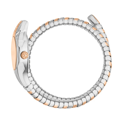 Just Cavalli Fiore Rose Gold Dial Stainless Steel Analogue Women Watch JC1L354M0065