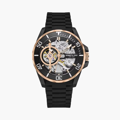 Kenneth Cole Black Dial Automatic Men's Watch KCWGR0012804MN