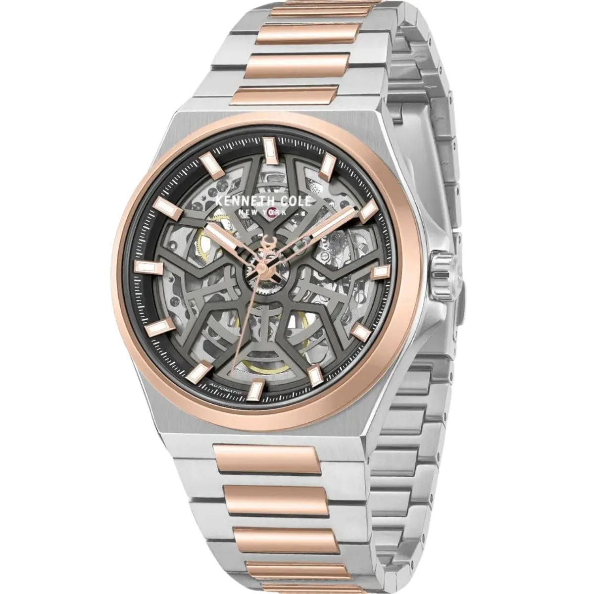 Kenneth Cole Grey Dial Analog Automatic Men's Watch KCWGY0065302MNW