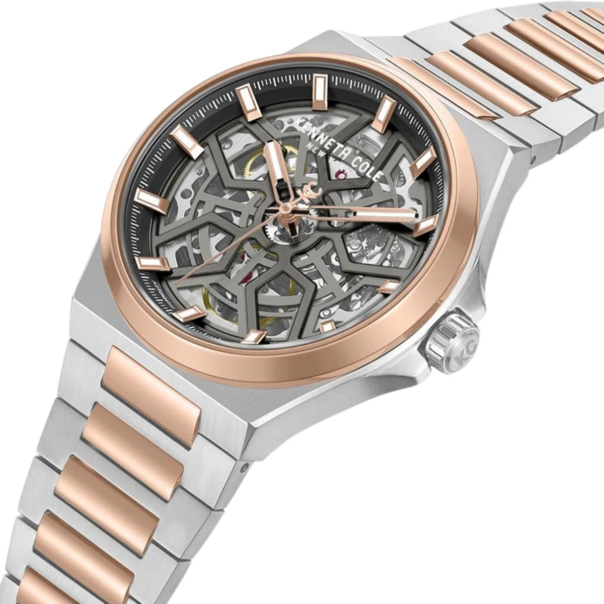 Kenneth Cole Grey Dial Analog Automatic Men's Watch KCWGY0065302MNW